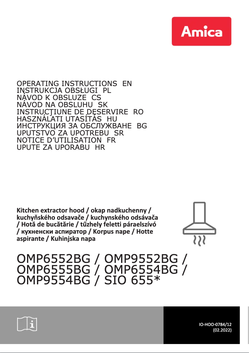 Imagen de la primera página del manual del dispositivo OMP9552BG