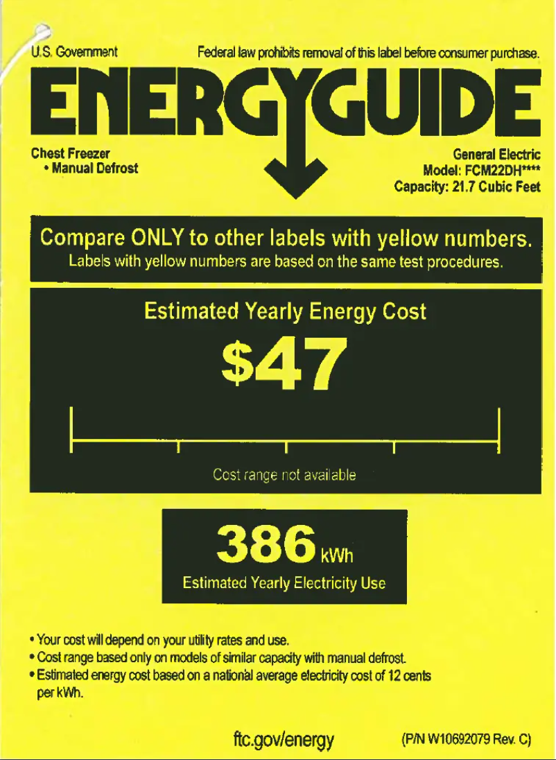 Imagen de la primera página del manual del dispositivo FCM22DHWW