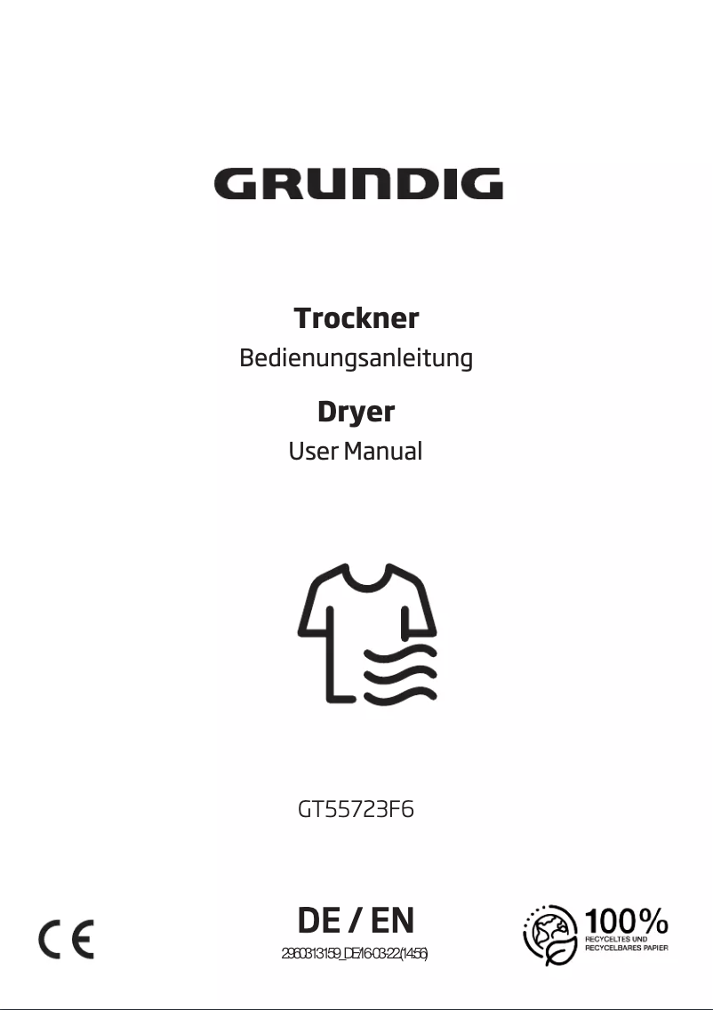 Imagen de la primera página del manual del dispositivo GT55723F6