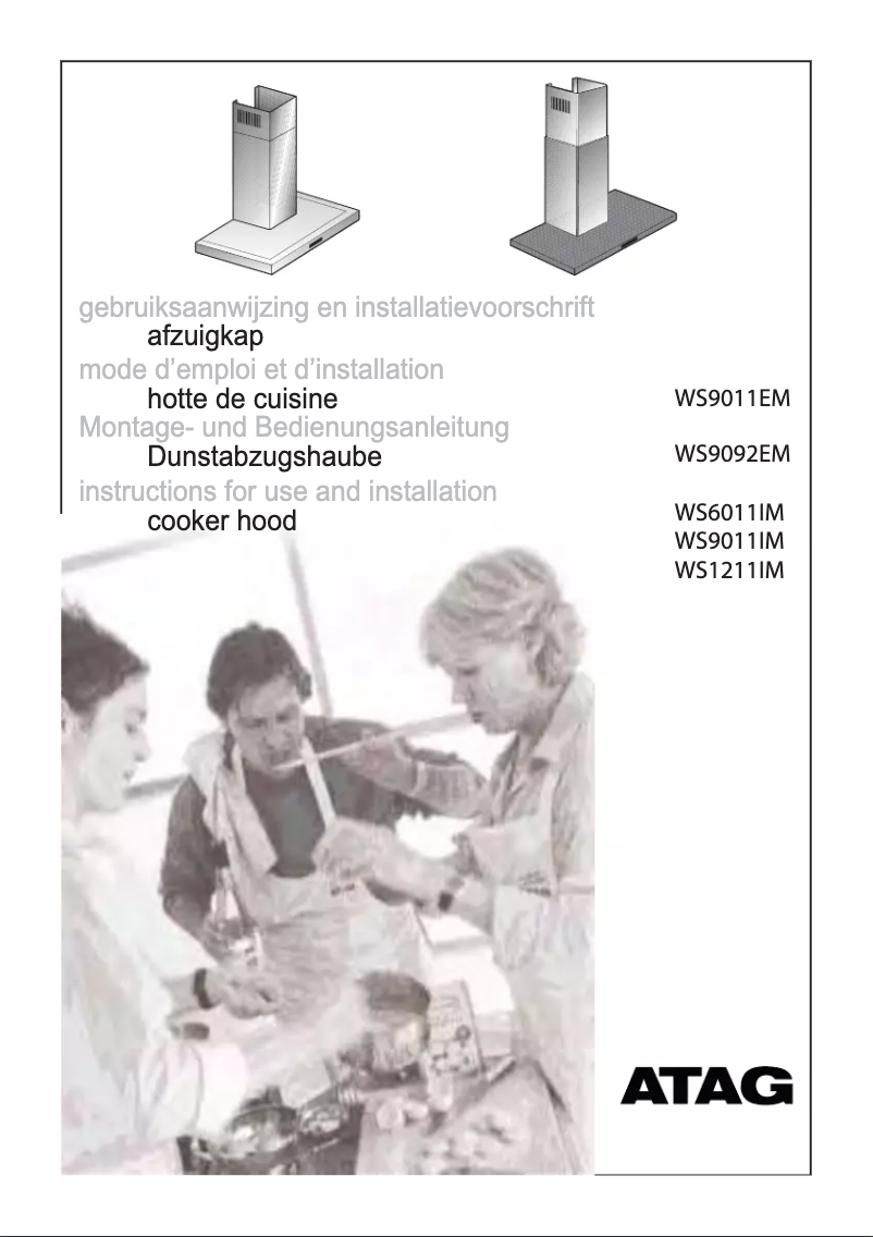 Página 1 del manual Manual de usuario Atag WS6011IMR