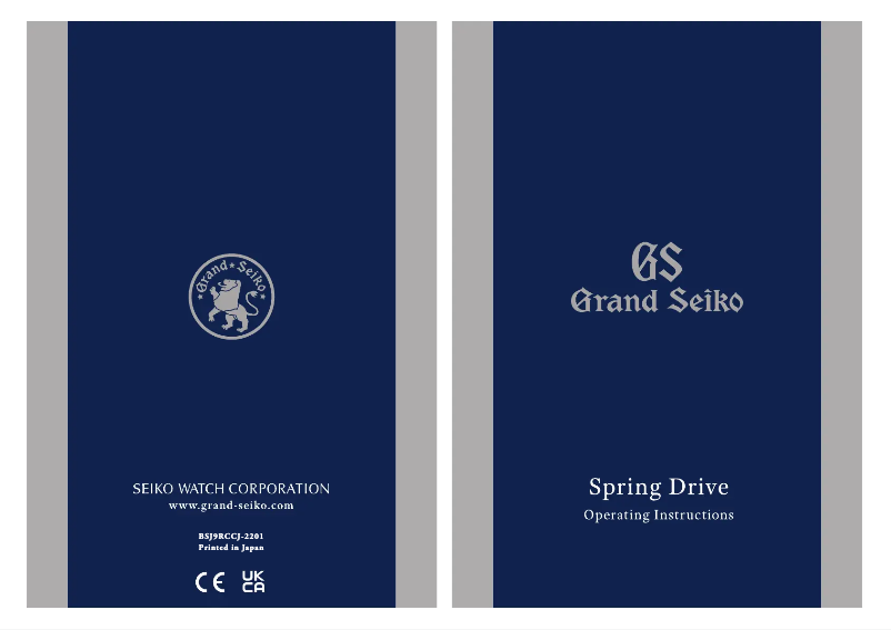 Imagen de la primera página del manual del dispositivo 9R65