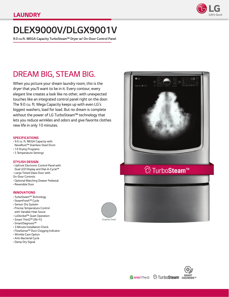 Imagen de la primera página del manual del dispositivo DLGX9001V
