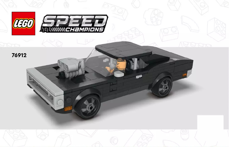 Página 1 del manual Manual de usuario Lego Speed Champions 76912