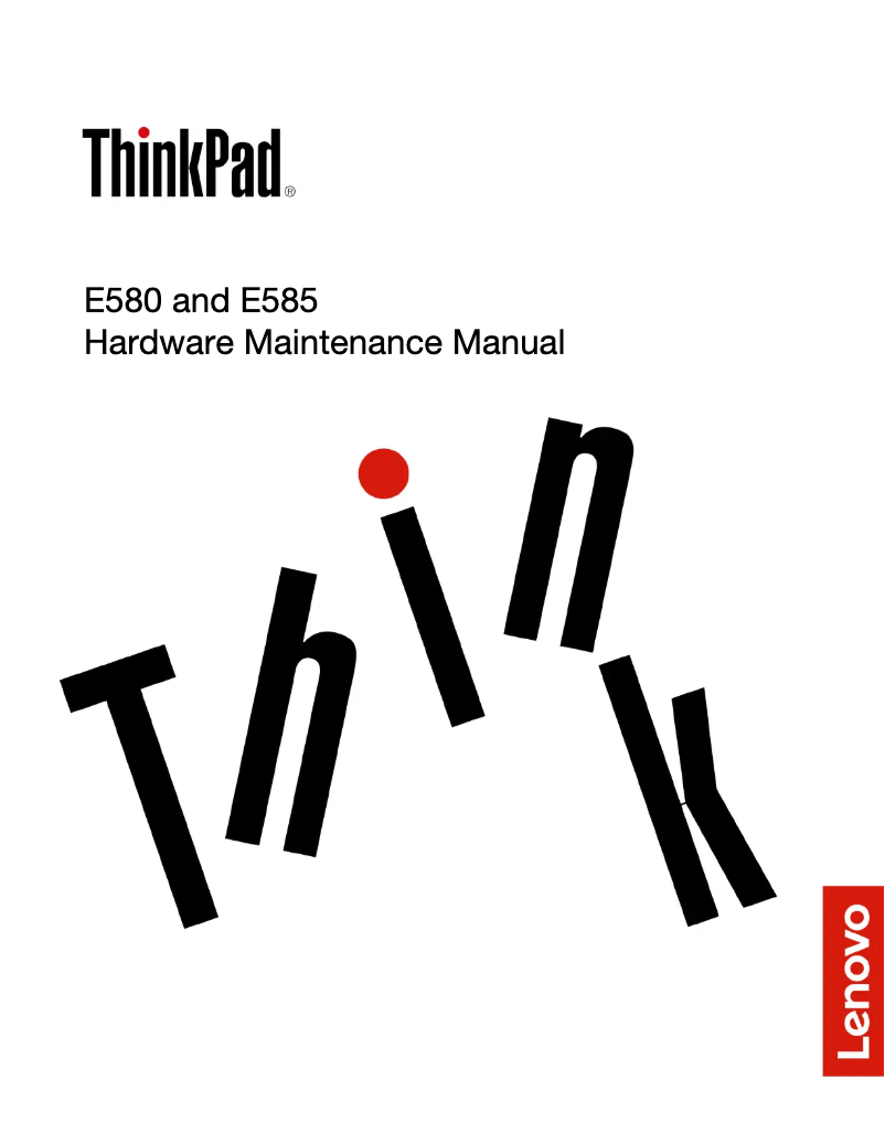 Página nº 1 - Manual de usuario Lenovo Thinkpad Edge E580