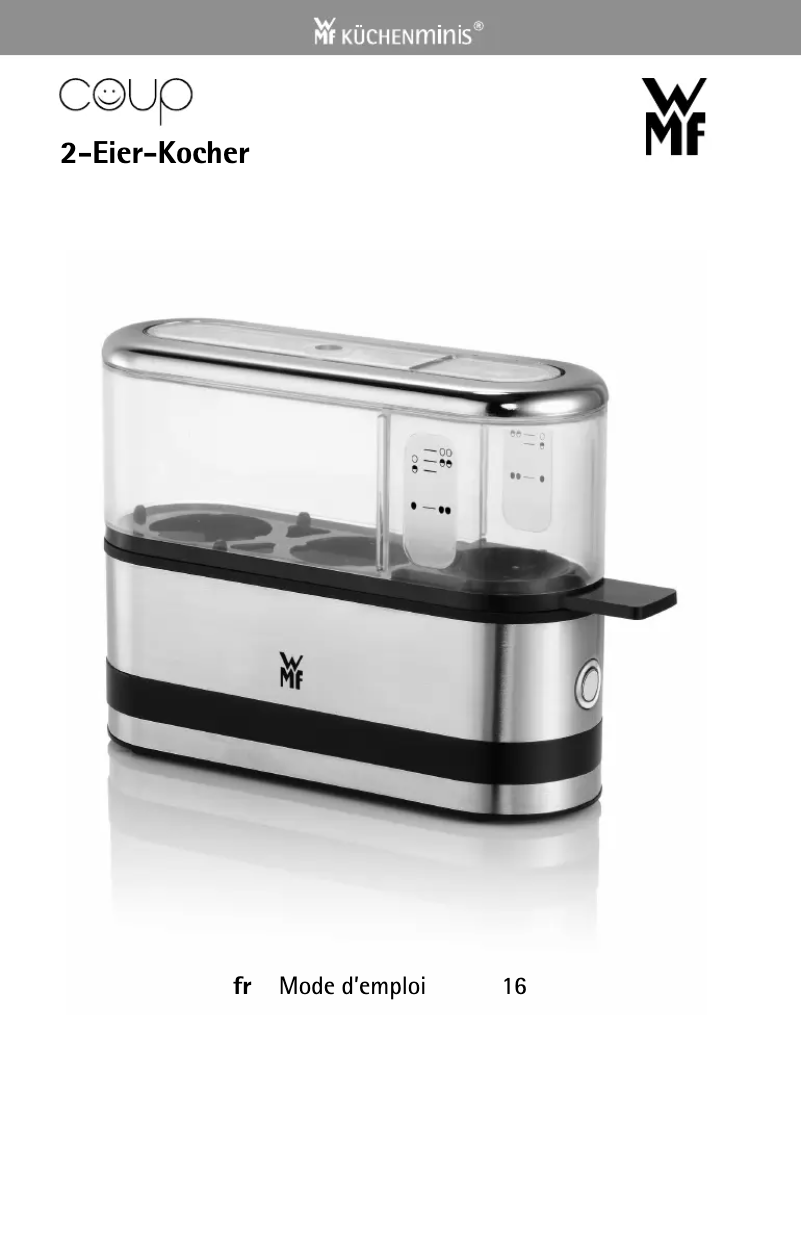 Página 1 del manual Manual de usuario WMF Kuchenminis