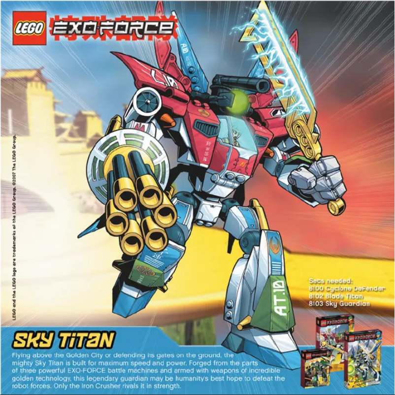 Página 1 del manual Manual de usuario Lego Cyclone Defender