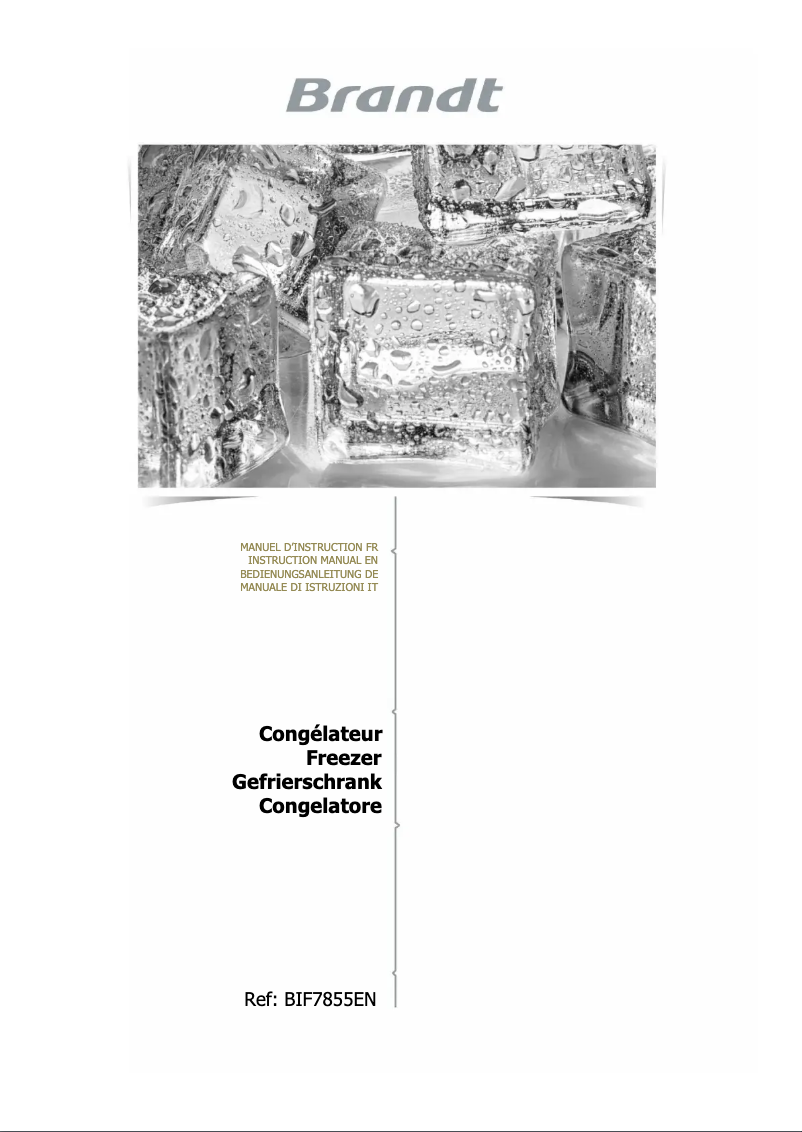 Imagen de la primera página del manual del dispositivo BIF7855EN