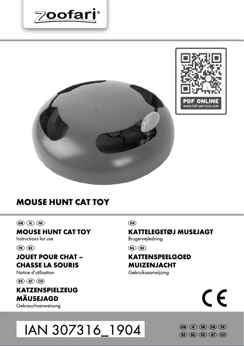 Página nº 1 - Manual de usuario Zoofari IAN 307316