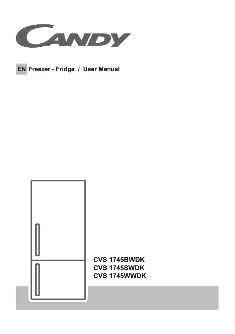 Imagen de la primera página del manual del dispositivo CVS 1745WWDK
