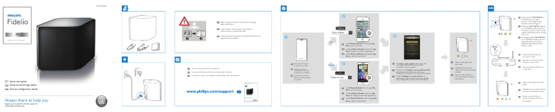 Imagen de la primera página del manual del dispositivo Fidelio A5