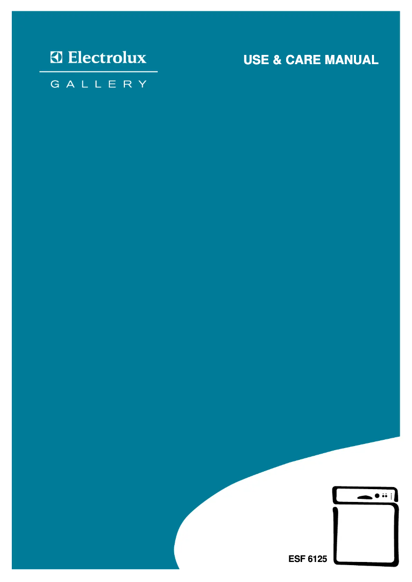 Imagen de la primera página del manual del dispositivo ESF6125