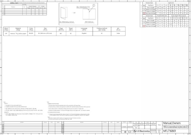 Página 1 del manual Manual de usuario LG MSUQ18DNZA