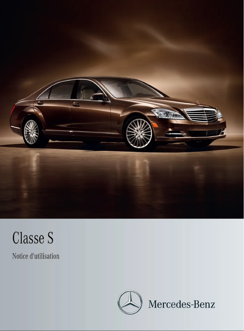 Página 1 del manual Manual de usuario Mercedes-Benz S-Class (2013)
