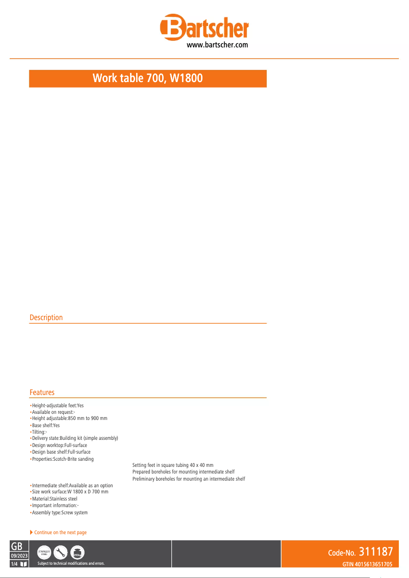 Imagen de la primera página del manual del dispositivo 258180