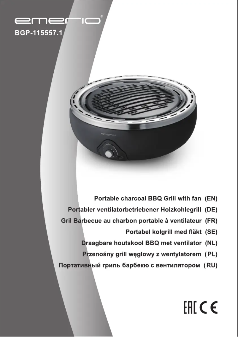 Página 1 del manual Manual de usuario Emerio BGP-115557