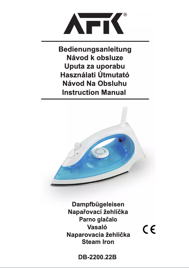 Página nº 1 - Manual de usuario AFK DB-2200.22B