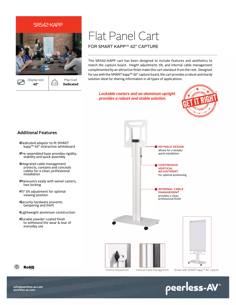 Imagen de la primera página del manual del dispositivo SR542-KAPP
