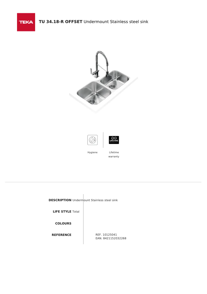 Imagen de la primera página del manual del dispositivo TU 34.18-R