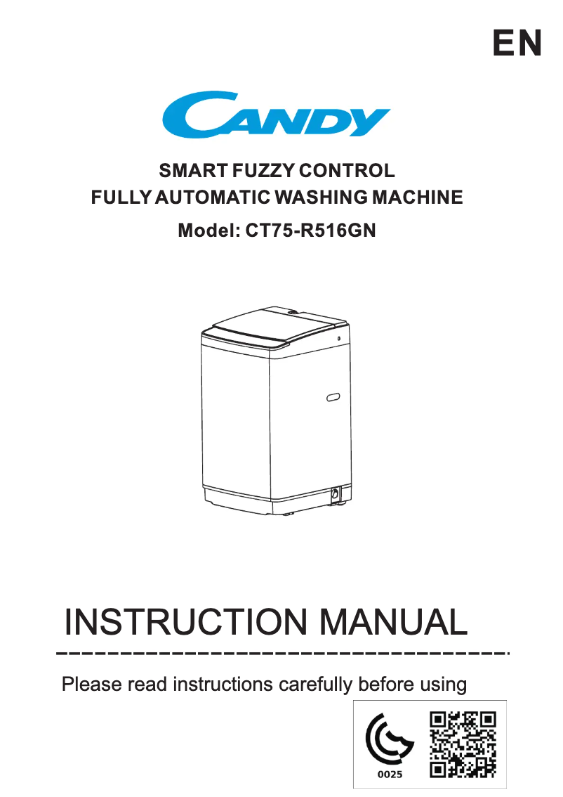 Imagen de la primera página del manual del dispositivo CT75-R516GN