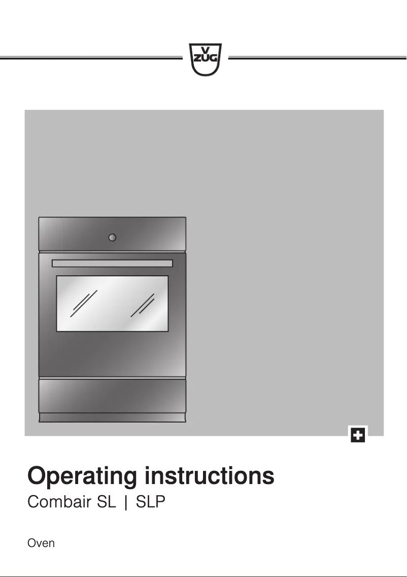 Página 1 del manual Manual de usuario V-Zug Combair SLP