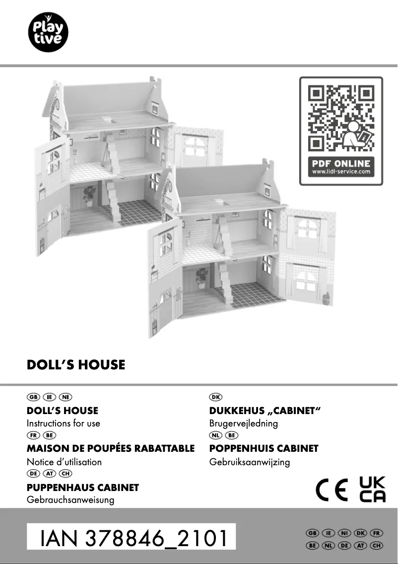 Imagen de la primera página del manual del dispositivo IAN 378846