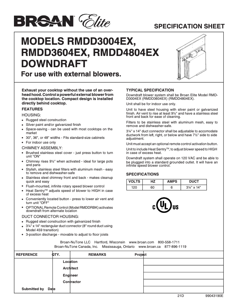 Imagen de la primera página del manual del dispositivo RMDD3004EX