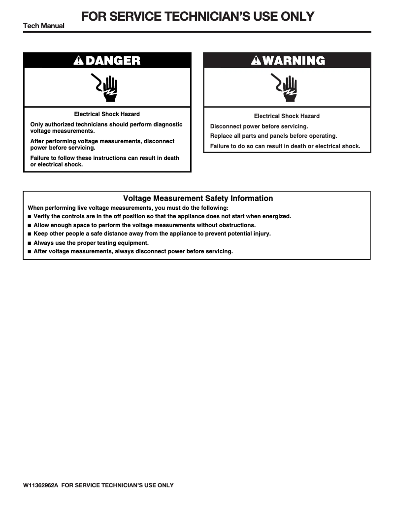 Imagen de la primera página del manual del dispositivo KCIG556JBL