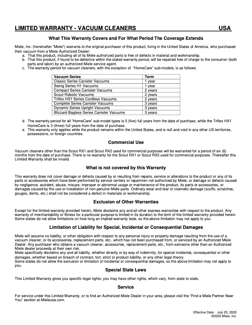 Imagen de la primera página del manual del dispositivo Blizzard CX1 PureSuction PowerLine