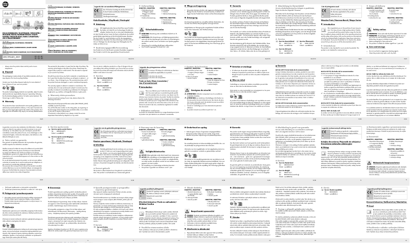 Imagen de la primera página del manual del dispositivo HG07701