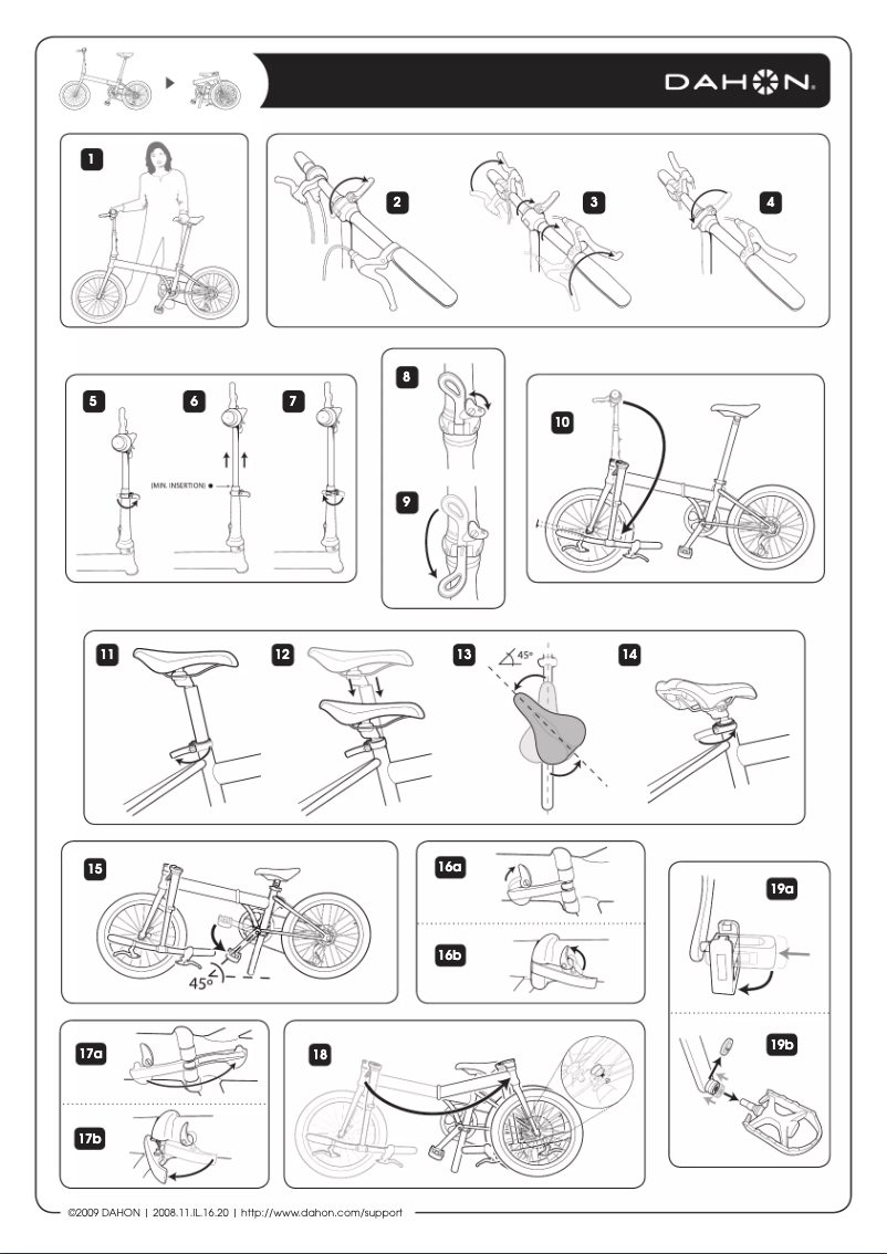 Página 1 del manual Manual de usuario Dahon Roo D3