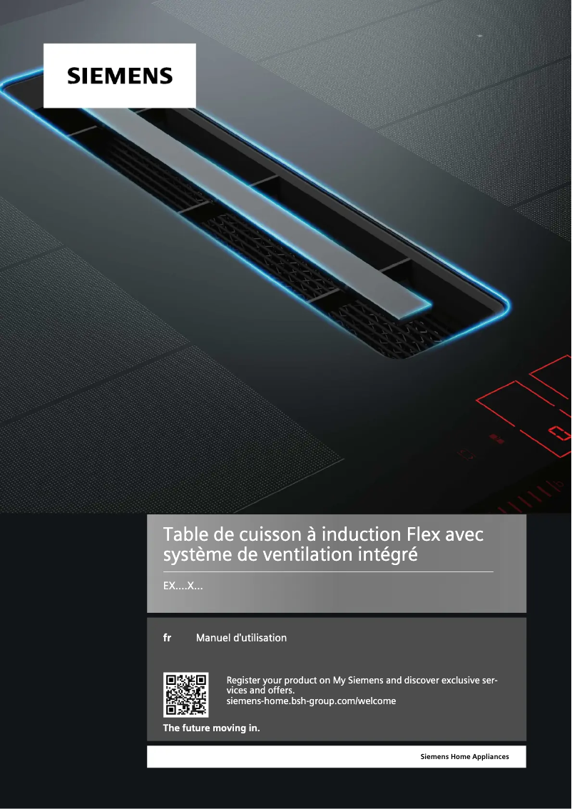 Página 1 del manual Manual de usuario Siemens EX807NX68E