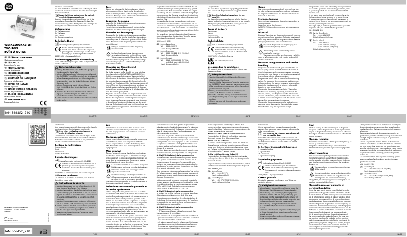 Imagen de la primera página del manual del dispositivo IAN 366452