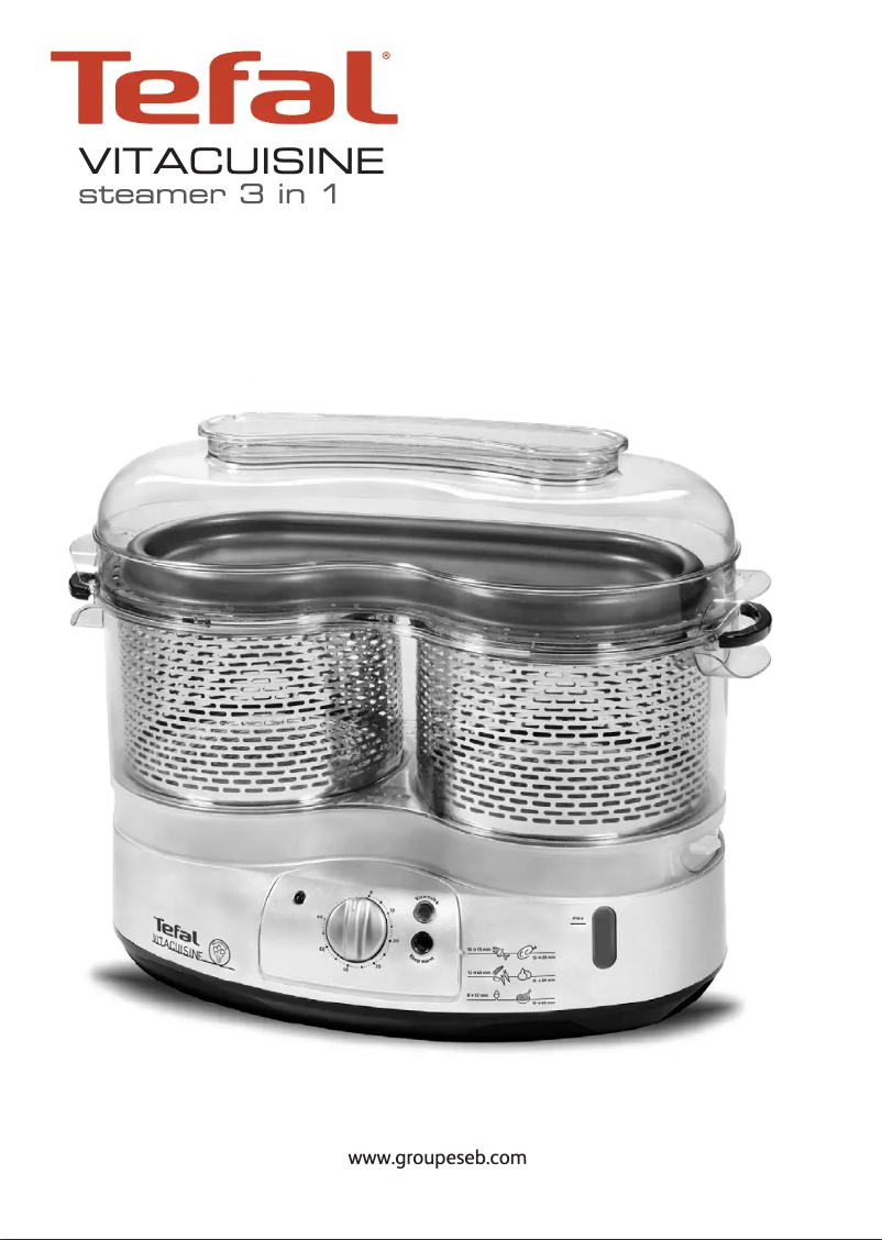 Imagen de la primera página del manual del dispositivo Vitacuisine VS400132