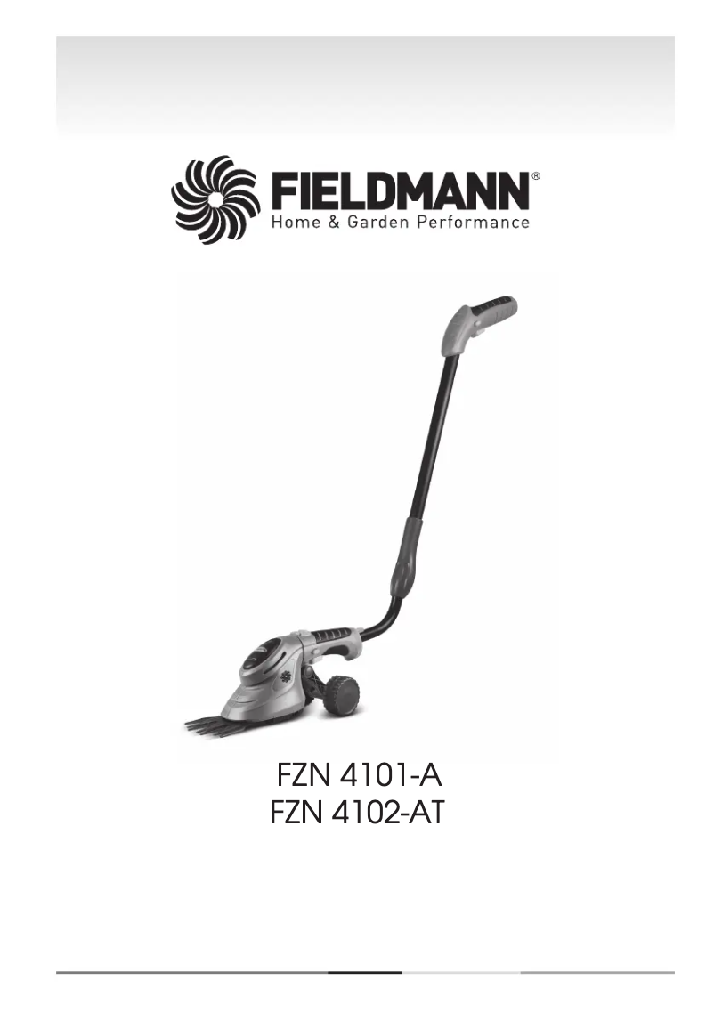 Imagen de la primera página del manual del dispositivo FZN 4102-AT