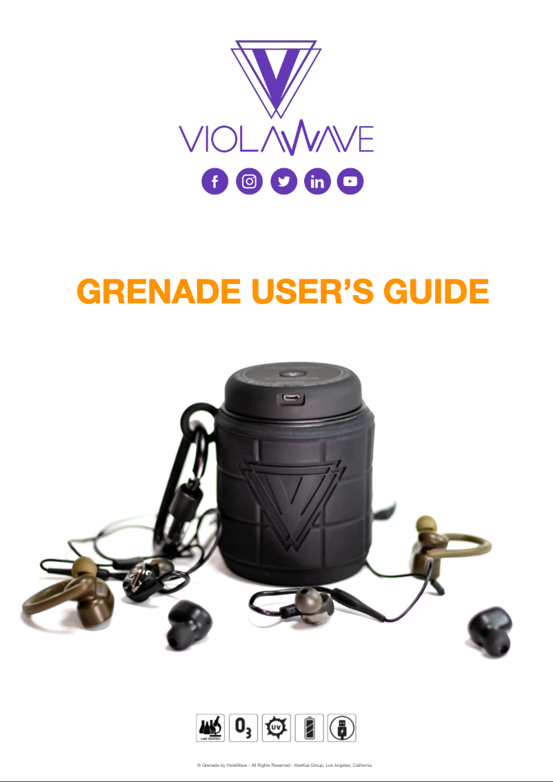 Página 1 del manual Manual de usuario ViolaWave Grenade