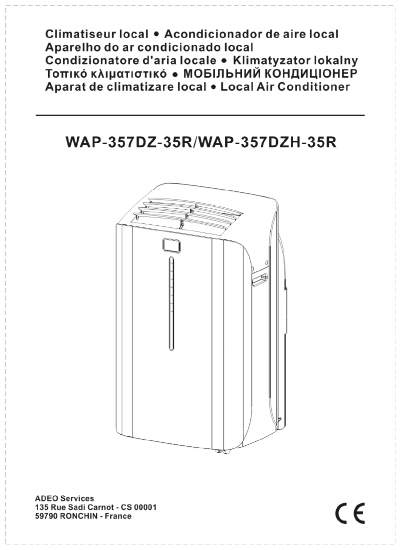 Imagen de la primera página del manual del dispositivo WAP-357DZH-35R