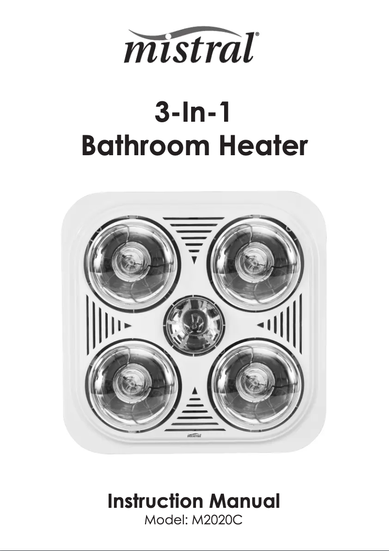 Imagen de la primera página del manual del dispositivo M2020C