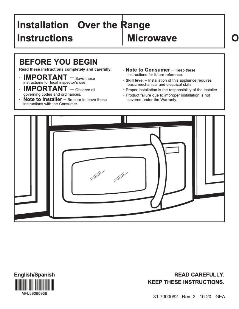 Imagen de la primera página del manual del dispositivo Profile PVM9179DRBB