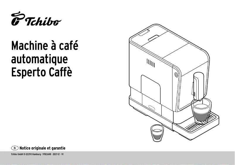 Página 1 del manual Manual de usuario Tchibo Esperto Caffè