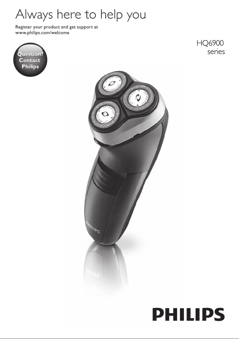 Página 1 del manual Manual de usuario Philips Series 3000 HQ6990