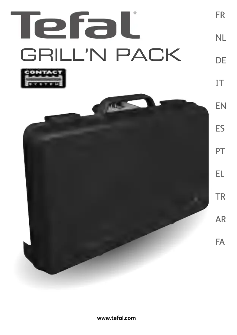 Página nº 1 - Manual de usuario Tefal Grill'n CB7011