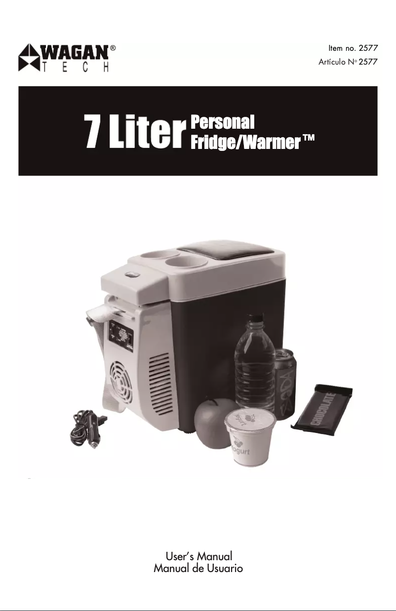 Página nº 1 - Manual de usuario WAGAN 2577