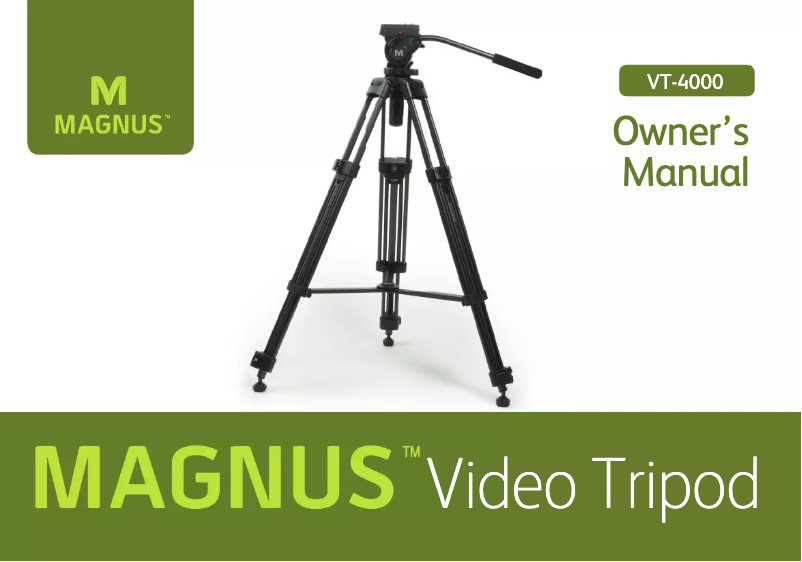 Página 1 del manual Manual de usuario Magnus VT-4000