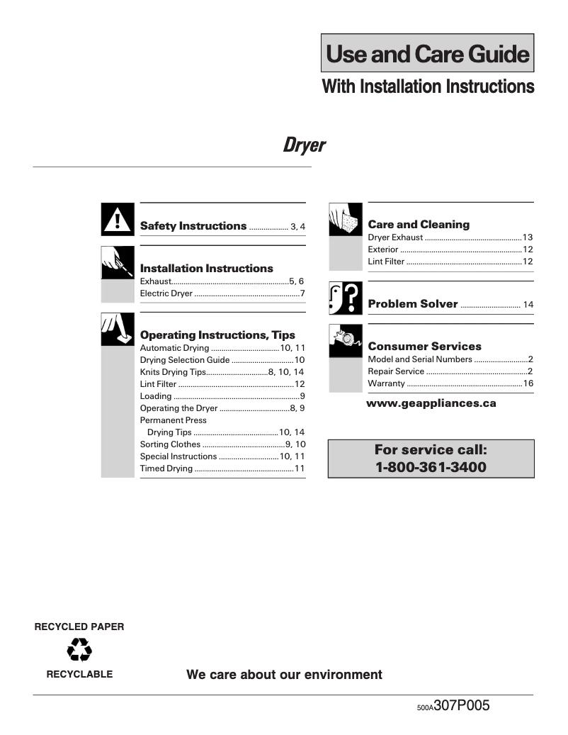 Imagen de la primera página del manual del dispositivo PCKS443EBWW