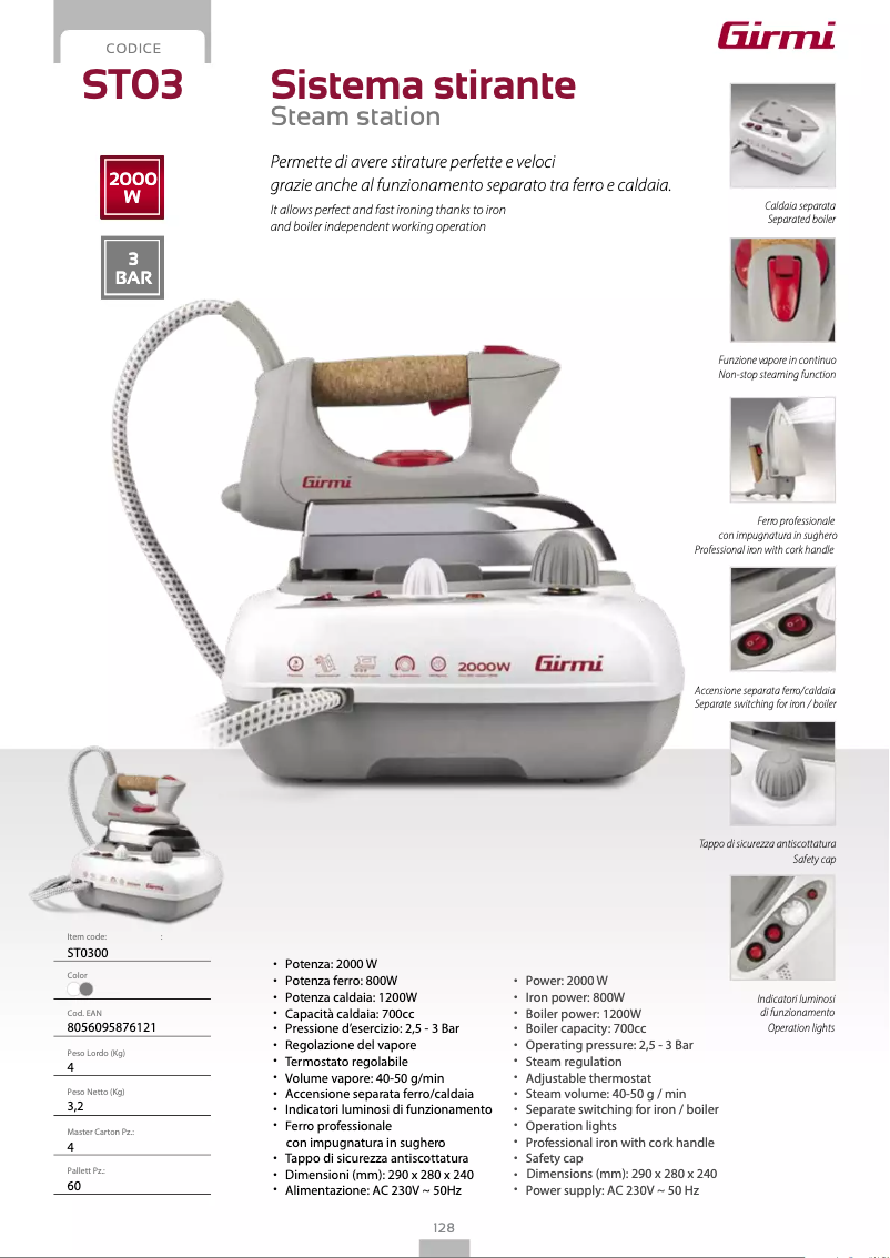 Imagen de la primera página del manual del dispositivo ST03