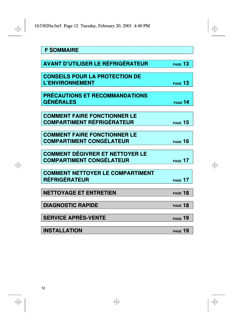 Imagen de la primera página del manual del dispositivo ARZ 932/H