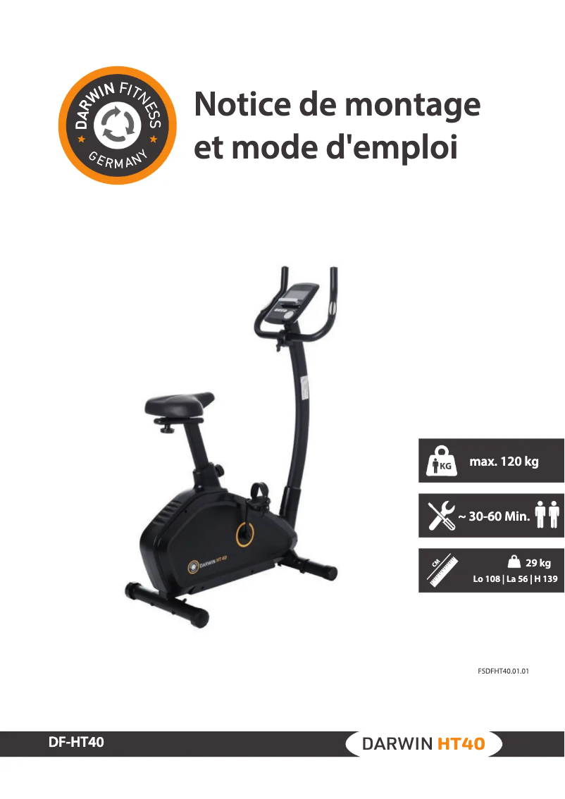 Página nº 1 - Manual de usuario Darwin HT40