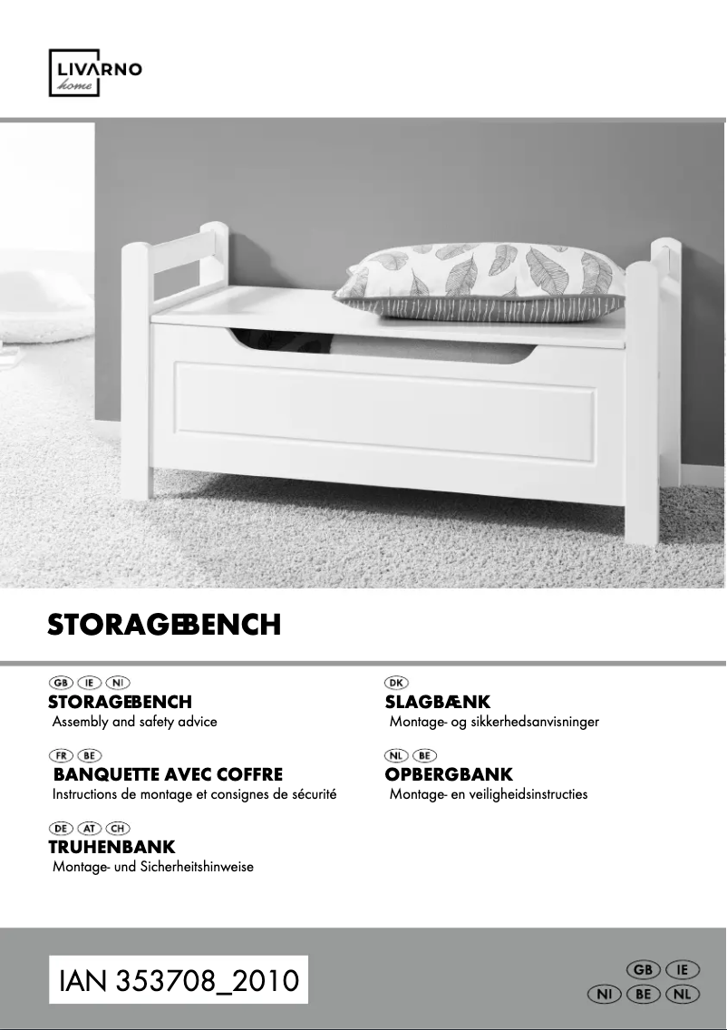 Página 1 del manual Manual de usuario Livarno Lux IAN 353708