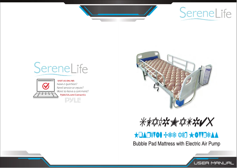 Página 1 del manual Manual de usuario SereneLife SLAIRMATR45