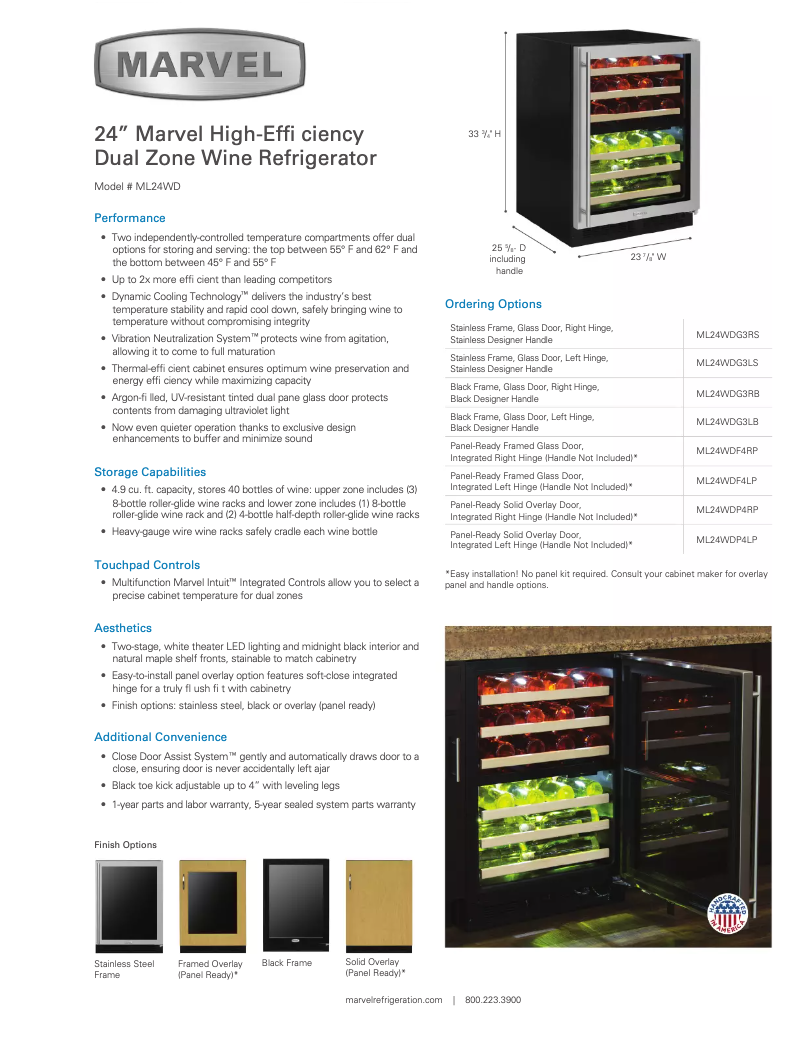 Imagen de la primera página del manual del dispositivo ML24WDF4RP